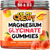 OH MY CHEWY front packaging showing product and benefits