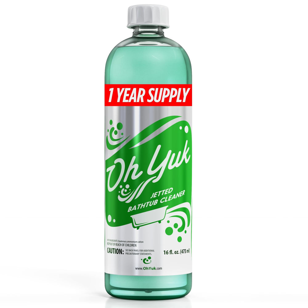 Oh Yuk front label bottle showing product identity and easy use benefit