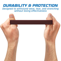 OHLECTRIC tape edge and adhesive detail demonstrating secure bond benefit