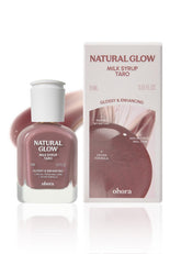 ohora front bottle taro showing compact 15 mL size and glossy tint benefit