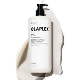 Olaplex N°.5 front bottle shows product and label, conveys professional repair benefits