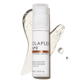 Olaplex N°.9 front packaging showing bottle and label benefits