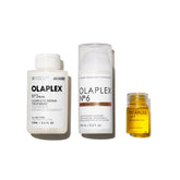 Olaplex front packaging showing the Treat & Shine set for easy identification and benefits
