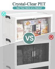 OlarHike folded flat bin demonstrating compact storage benefit