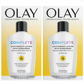 Olay front packaging showing SPF 15 and hydration benefits