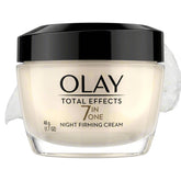 Olay Total Effects front jar showing compact 1.7 oz packaging and clear branding benefits