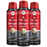 Old Spice front packaging showing the body spray and scent benefits