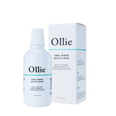 Ollie front packaging showing bottle and arctic mint freshness benefit