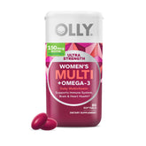 OLLY front packaging showing product benefits and 60 count