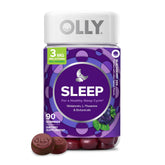 OLLY front packaging showing bottle and label with product benefit