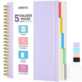 OMEYA front cover 8.5x11 showing durable PVC and color option benefits