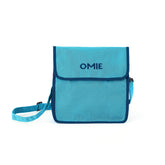 Omie front view showing secure closure and compact size for easy transport