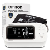 Omron Platinum front display showing clear readings and reliable results