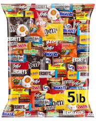 ONE CANDY WAY front-packaging showing assorted individually wrapped chocolates for sharing