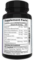 One Elevated label nutrition panel highlighting ingredients and potency