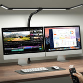 ONEMIX front view of 42-inch lamp showing wide coverage and desk fit