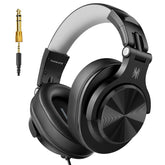 OneOdio A71D front view showing ear cups and headband, highlighting professional appearance
