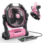 ONLYNEW front view showing fan design and benefits of compact cooling