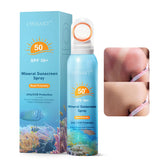 ONSART front packaging showing SPF 50 reef safe mineral spray protection