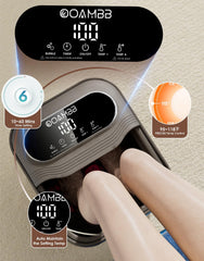 OOAMBB massage rollers detail highlighting sole stimulation and deep-tissue feel
