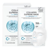 #OOTD front packaging showing ten masks and product benefits