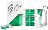 Opalescence Go front packaging showing complete 7-day whitening kit benefit