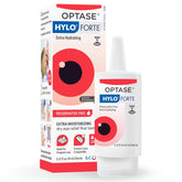Optase HYLO Forte front packaging showing compact bottle and label, reliable hydration