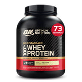 Optimum Nutrition front label showing product identity and benefits