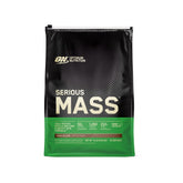 Optimum Nutrition serious mass front packaging showing product benefit