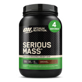 Optimum Nutrition front tub view showing chocolate label and size benefits