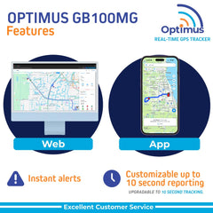 OPTIMUS slim unit side profile emphasizing compact size for hidden placement