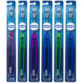 Oral-B compact head front packaging showing six brushes and value