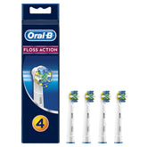 Oral‑B Floss Action front view showing compact head and bristle layout for targeted cleaning