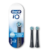 Oral-B front packaging showing two replacement heads and brand trust