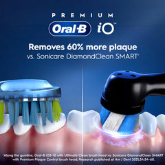 Oral-B pressure sensor light ring illuminated to warn and protect gums