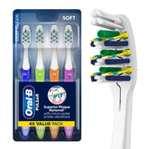 Oral-B Pulsar front packaging showing ready-to-use brushes and included batteries