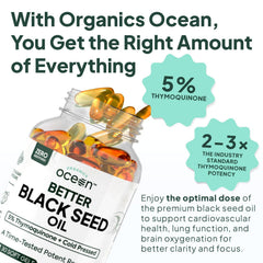 Organics Ocean oil texture detail on spoon emphasizing cold-pressed purity benefit