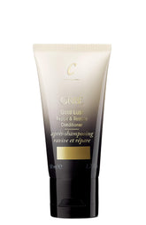 Oribe front packaging showing elegant bottle and repair benefits