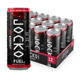 Origin Jocko Fuel GO front packaging showing full 12 oz can and bold label benefits
