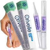 Orivelle front packaging showing two pen bottles and tidy appearance