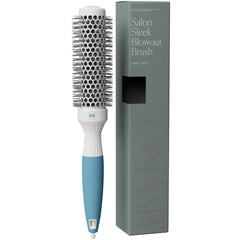 Osensia round brush front view showing design and compact size for precise styling