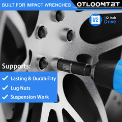 OTLOOMTBT laser-etched size marking close-up assuring fast socket recognition