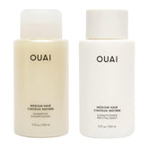 OUAI medium front packaging showing bottles and benefits