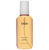 OUAI front bottle showing sleek packaging and easy-to-use spray for styling