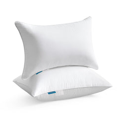 Oubonun front view of 12x20 lumbar pillow inserts showing clean shape and support