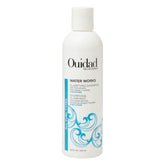 Ouidad Water Works front bottle shows label and benefit of clarifying curls