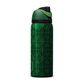 Owala FreeSip front view showing bottle shape and Elphaba green, easy hydration