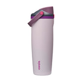 Owala FreeSip Sway front view showing bottle design and capacity benefit