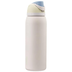 Owala FreeSip 40 oz front view showing bottle shape and color, ideal for long outings