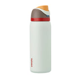 Owala FreeSip front view showing Boneyard finish and durable insulated body benefit